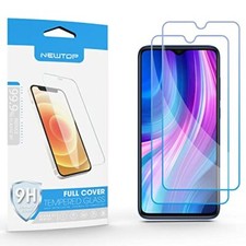 N NEWTOP Pellicola Compatibile con Xiaomi Redmi Note 8 Pro, GLASS FILM (n8l)