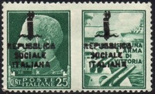 ITALIA RSI 1944 ***37 FALSO***