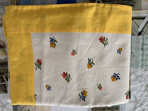 Tovaglia per bianco - tovaglia, giallo