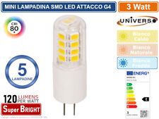 5 LAMPADINE LED G4 SPOTLIGHT