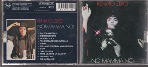 Renato zero mamma cd - renato,
