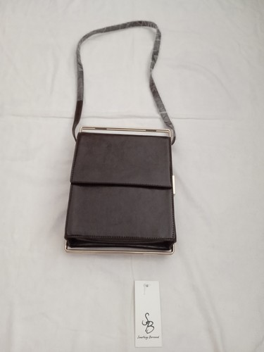Borsetta tracolla marrone - borsetta,