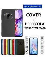 Cover Morbida Custodia Silicone Tpu Opaca pre ZTE BLADE A76 5G