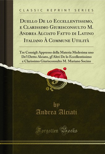 Duello eccellentissimo - de, lo
