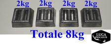 4 Piombi zavorra sub da 2 kg