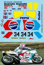 1/12  Decals per Suzuki RGV