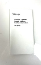 Tektronix WaveStar Software