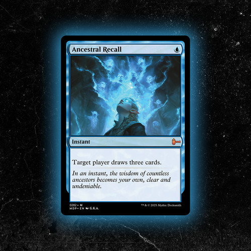 Ancestral recall carta - ancestral,