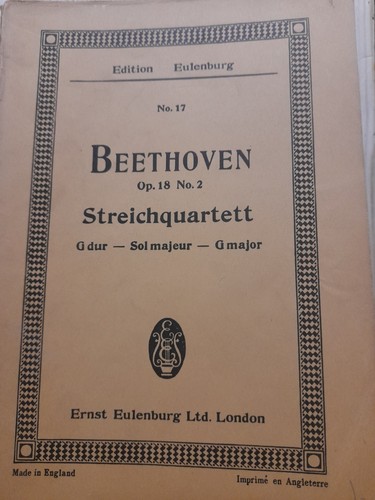 Beethoven quartetto archi - d'archi#, 2