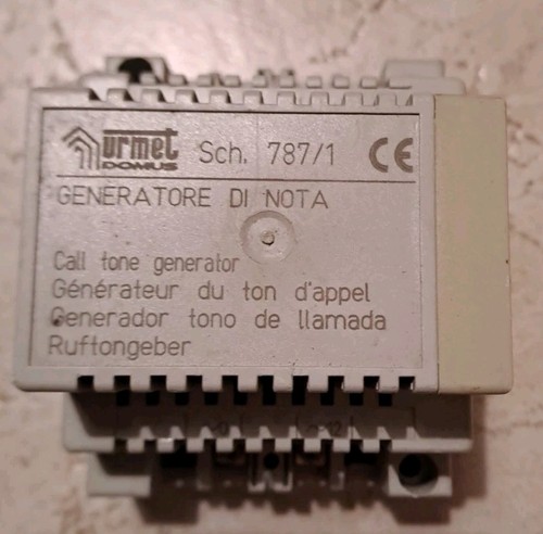 Urmet 787 generatore nota - 787/1,