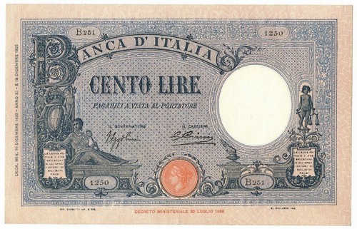 563 100 lire - -563-,