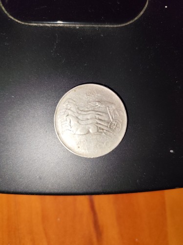 Moneta antica 500 lire del - antica,
