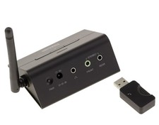 Trasmettitore Audio Senza Fili 2.4GHz Per PC, Qualità DVD 48Khz 16-Bit