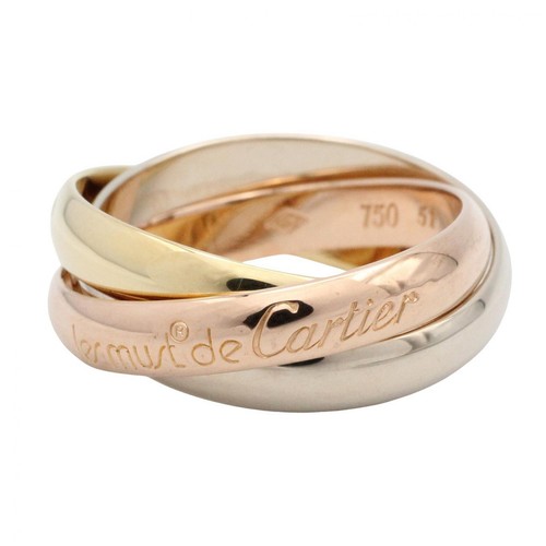 Anello cartier trinity 18kyg - anello,