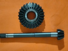 COPPIA CONICA PIGNONE CORONA  MOTOCOLTIVATORE PASQUALI DENTI Z = 9-26