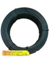FILO DI FERRO PLASTIFICATO E ZINCATO  METRI 100 SPESSORE 1,8 PER LEGATURE