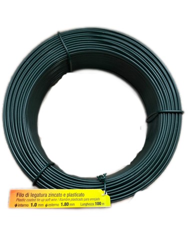 Filo ferro plastificato e - ferro,