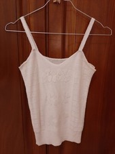 Top bianco vintage anni '70