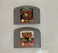 NINTENDO 64 POKEMON SNAP E POKEMON STADIUM. Pal Euro