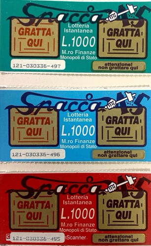 Gratta - gratta, e