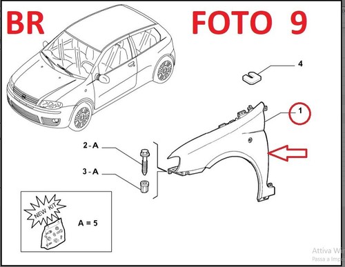 46849402 parafango anteriore - 46849402,