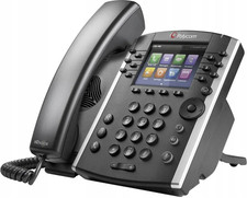 Polycom VVX 400 IP Telefono VoIP - 12 Linee, Display a Colori, HD Voice, PoE