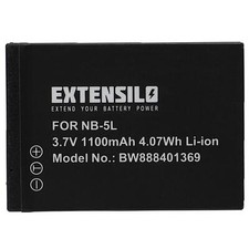 Batterie pour Canon Digital Ixus 800 is 850 is 870 is 860is 900 TI 1100mAh 3,7V