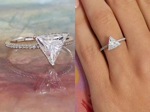 Anello fidanzamento oro - anello,