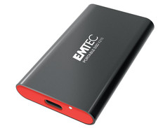 EMTEC - X210 Elite SSD 512GB esterno, USB 3.2 Gen2, portatile, custodia in...