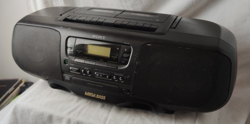 Sony cfd 380l boombox radio - cfd, cd
