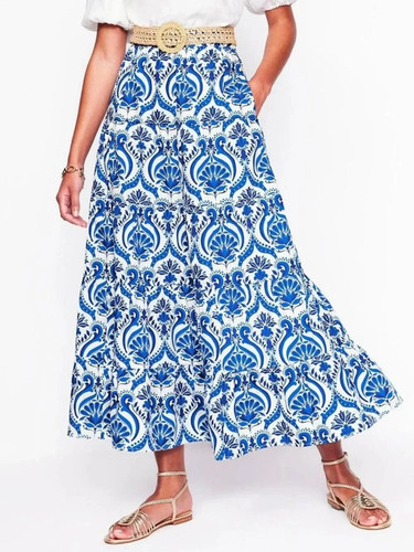 Maxi gonna boden nadia - maxi, stampa