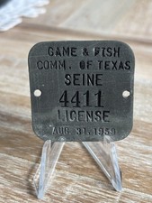 1959 Texas Game & Fish Senne