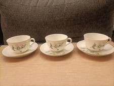 TRE 3 TAZZE DA THE RICHARD GINORI LE MARGHERITE ANNI 60 Vintage