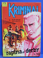 KRIMINAL n. 15 Corno 1965