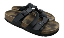 Sandali Birkenstock Yara donna taglia 40 neri pelle cinturino alla caviglia scarpe Germania