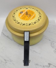 Vintage Mirro Magic Speed Pressure Cooker Harvest Gold 4 Quart USA 1975