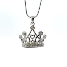 Ciondolo Corona In Zirconia