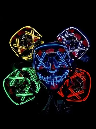 Halloween led maschera - halloween,