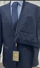 Abito uomo sartoriale made in Italy colore blue scuro 