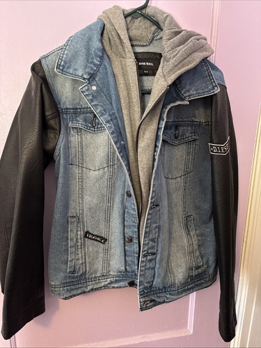 Bella giacca pelle - bella, denim