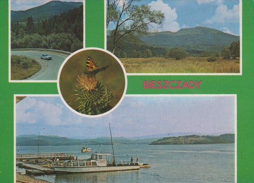 Cartolina epoca bieszczady - cartolina,