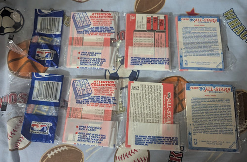 Fleer basketball rack pack - rack,