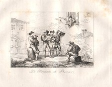 La serenata in Roma  1840