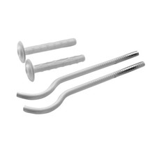 100 COPPIE STAFFE MENSOLE  RADIATORI TERMOSIFONI ACCIAIO,GHISA 3/4colonne 12*230