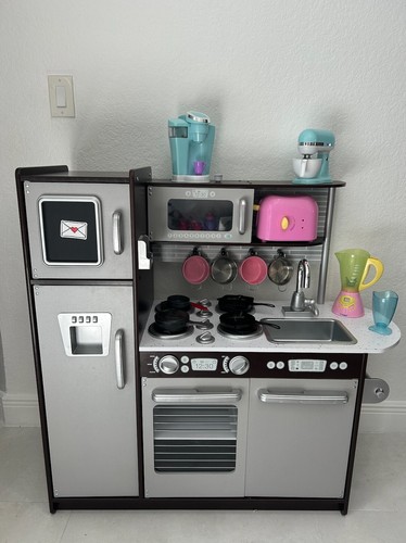 Kidkraft uptown kitchen - kitchen, gray