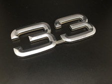 ALFA ROMEO 33 LOGO SIGLA EMBLEMA FREGIO STEMMA SCRITTA TARGHETTA BADGE TARGA