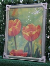 cornice 60x8O con stampa fiori