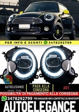 Fari a LED per BMW Mini Cooper 2007-2013 R55 R56 R57 R58 R59 con animazione dina
