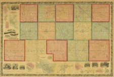 Mappa 1860 della - 18",