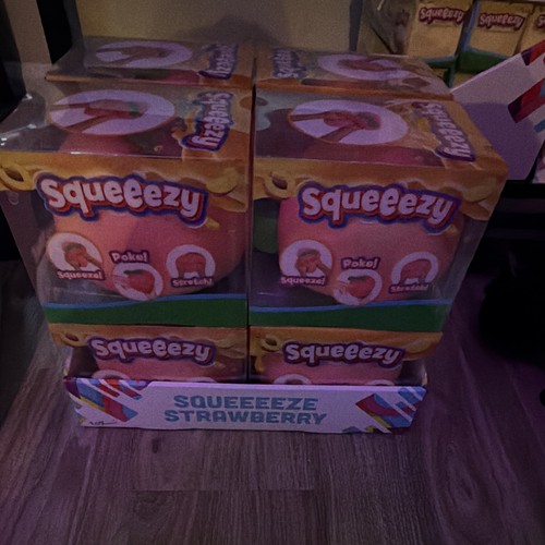 Squeeezy peach giocattolo - peach,